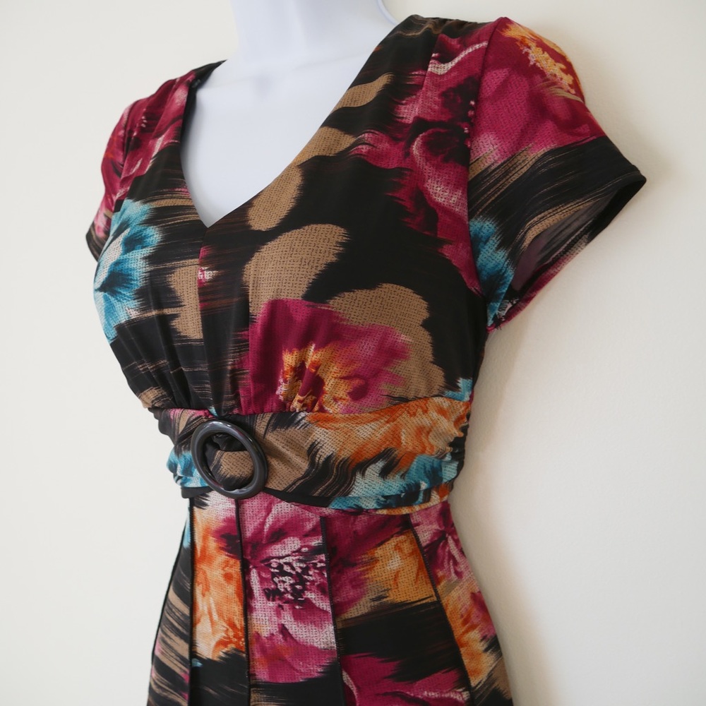 Perceptions Petite Floral Dress